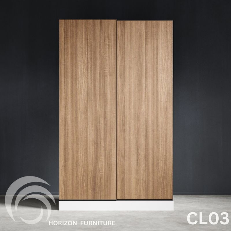 CL03-Modern Wooden Wardrobe -200×120×60 cm