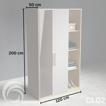 CL02-Clothes Cabinet-200×120×50 cm